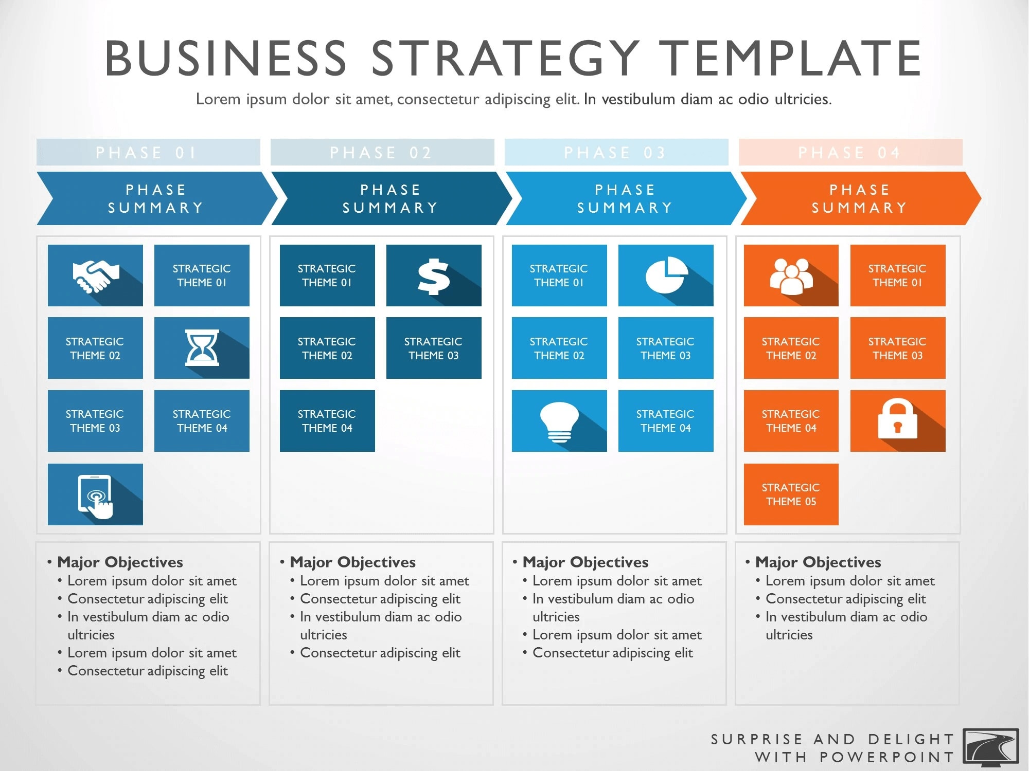 Detail Business Strategy Template Nomer 2