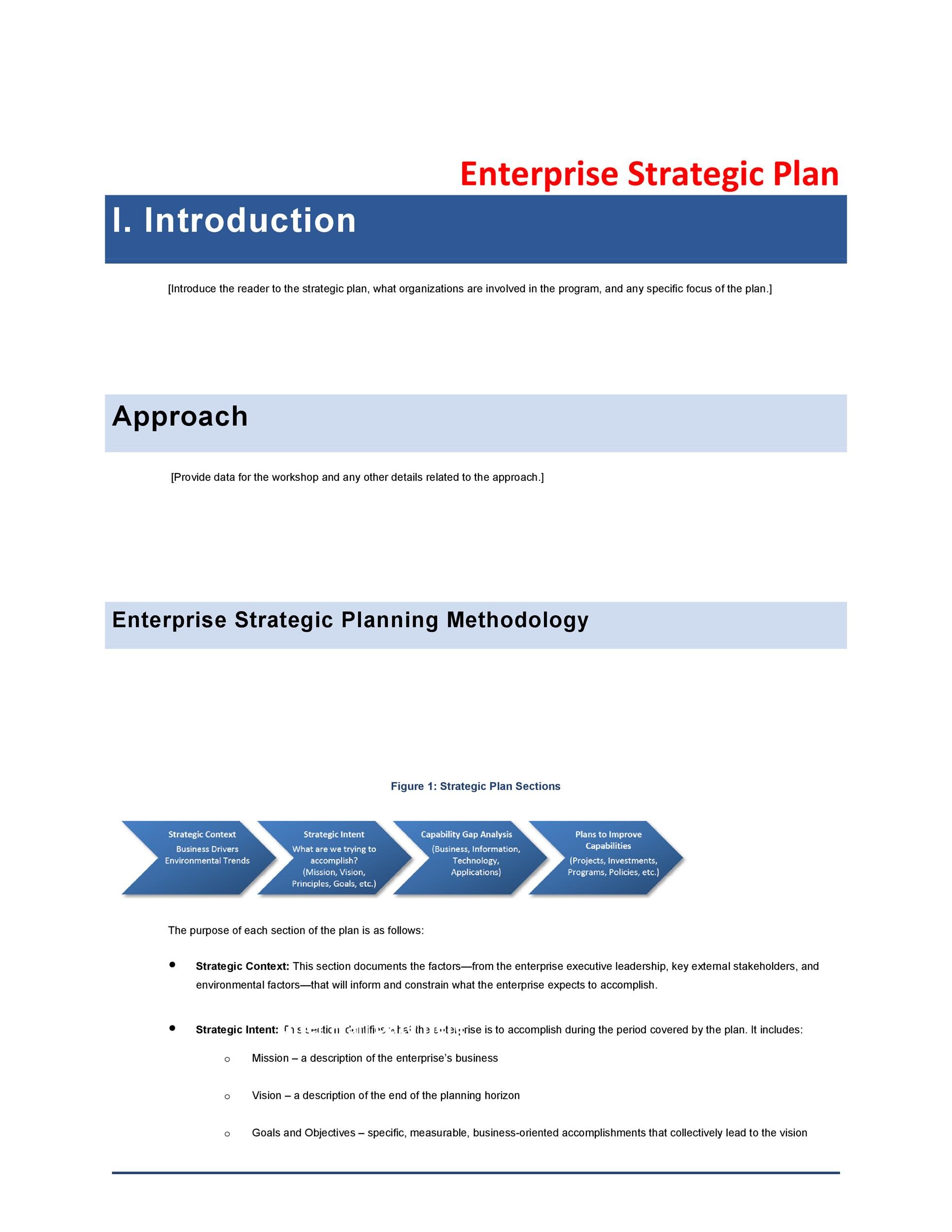 Detail Business Strategy Template Nomer 18