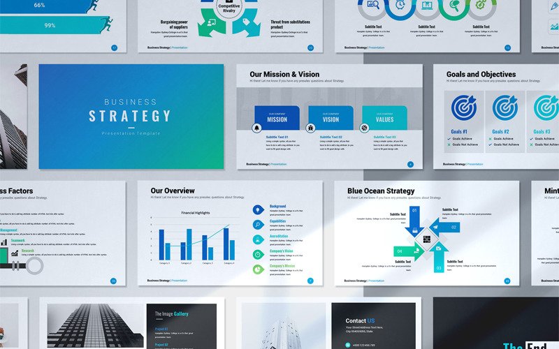 Detail Business Strategy Template Nomer 29