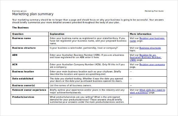 Detail Business Strategy Template Nomer 47