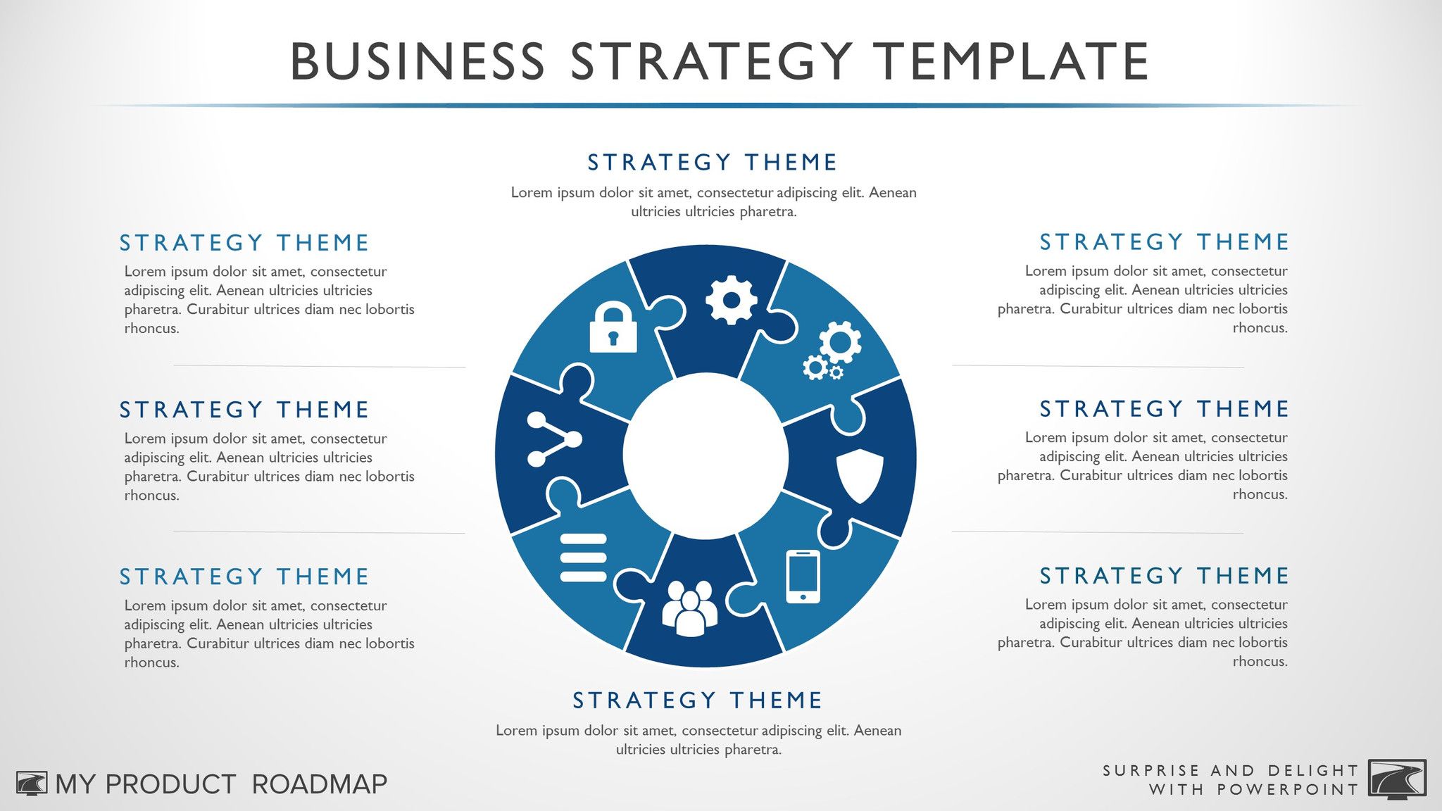 Detail Business Strategy Template Nomer 49