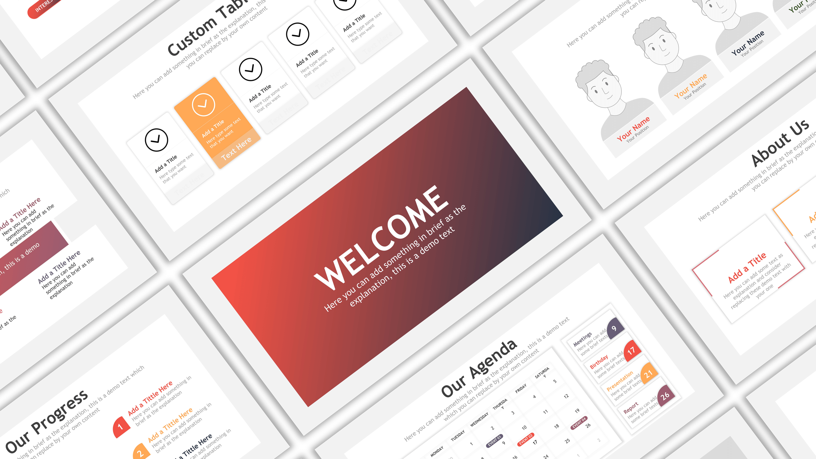 Detail Business Template Google Slides Nomer 20