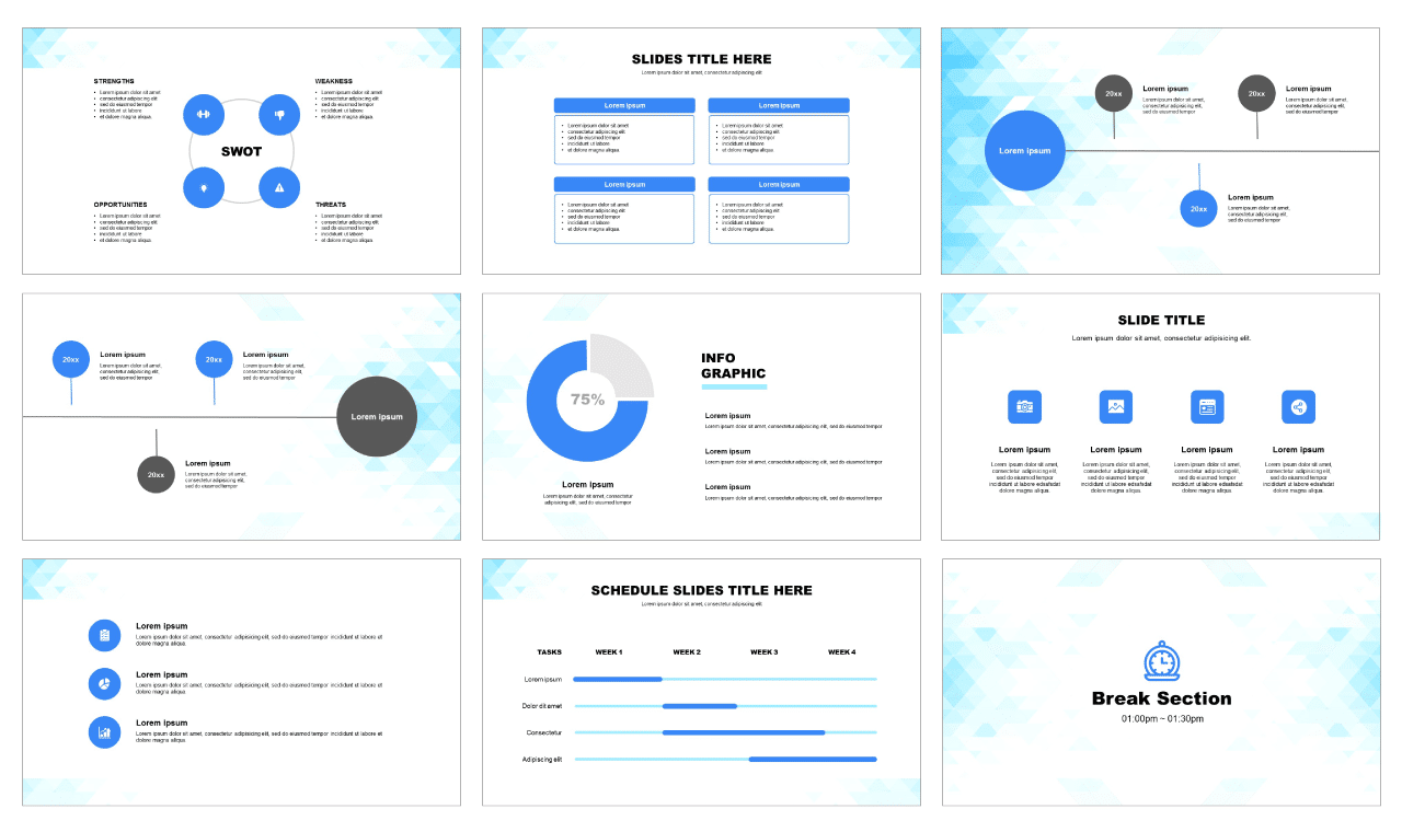 Detail Business Template Google Slides Nomer 45