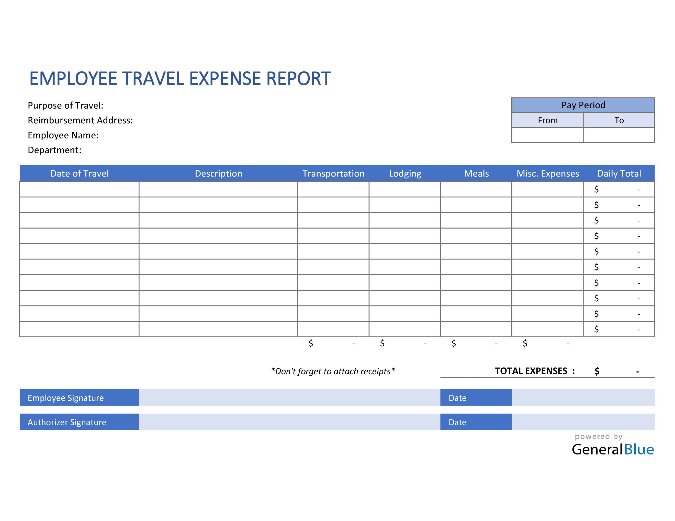 Detail Business Travel Template Excel Nomer 19