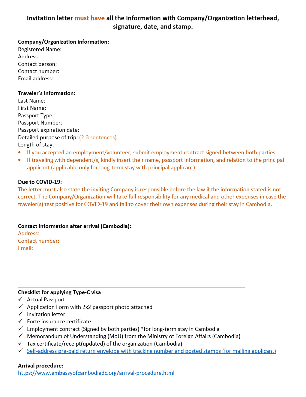 Detail Business Visa Invitation Letter Template Nomer 42