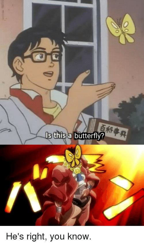 Detail Butterfly Anime Meme Nomer 30