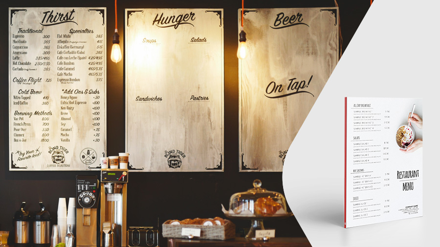 Detail Cafe Menu Template Nomer 22