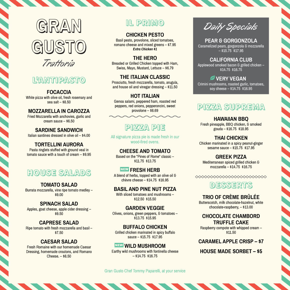 Detail Cafe Menu Template Nomer 48