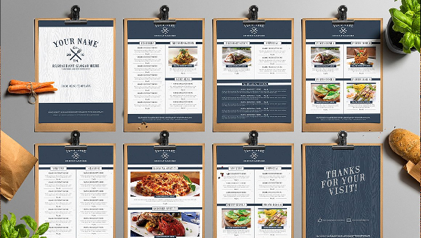 Detail Cafe Menu Template Free Nomer 2