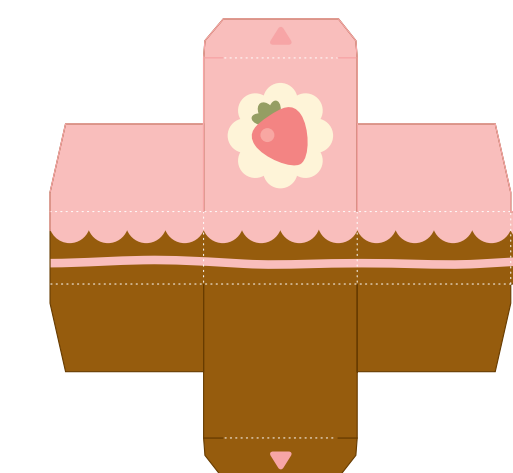 Detail Cake Box Template Nomer 37