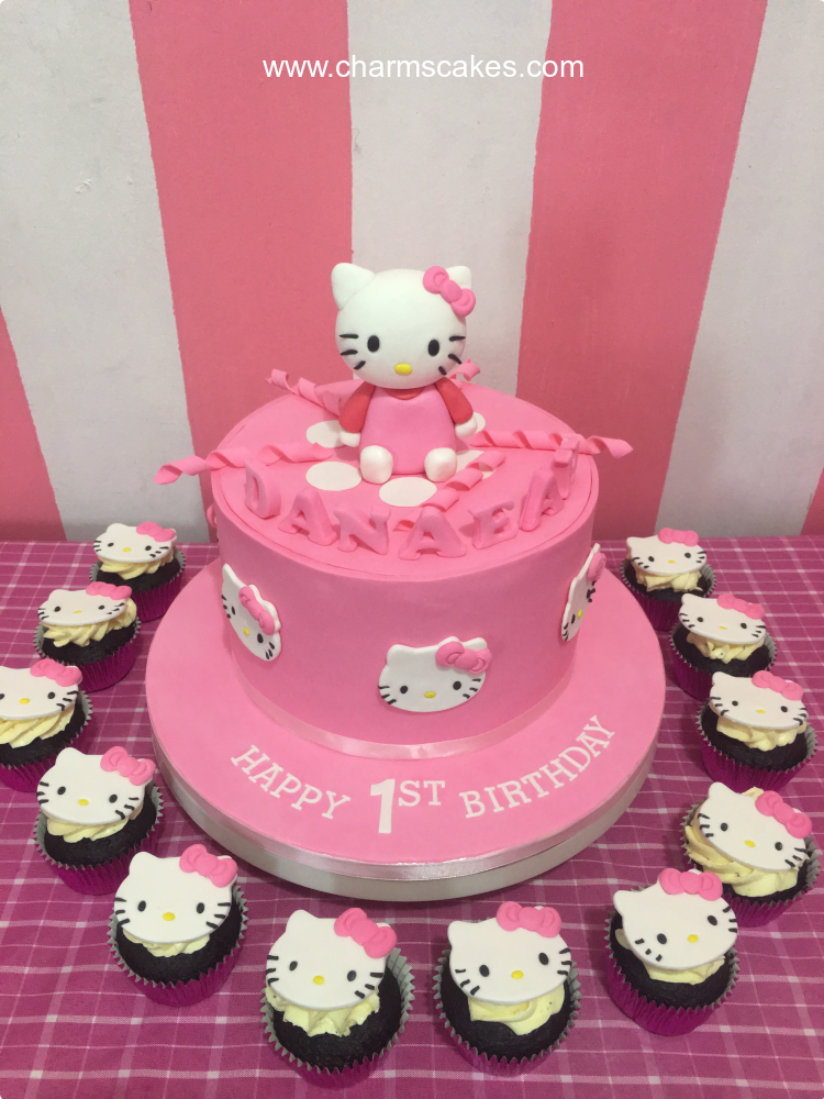 Detail Cake Gambar Hello Kitty Nomer 54