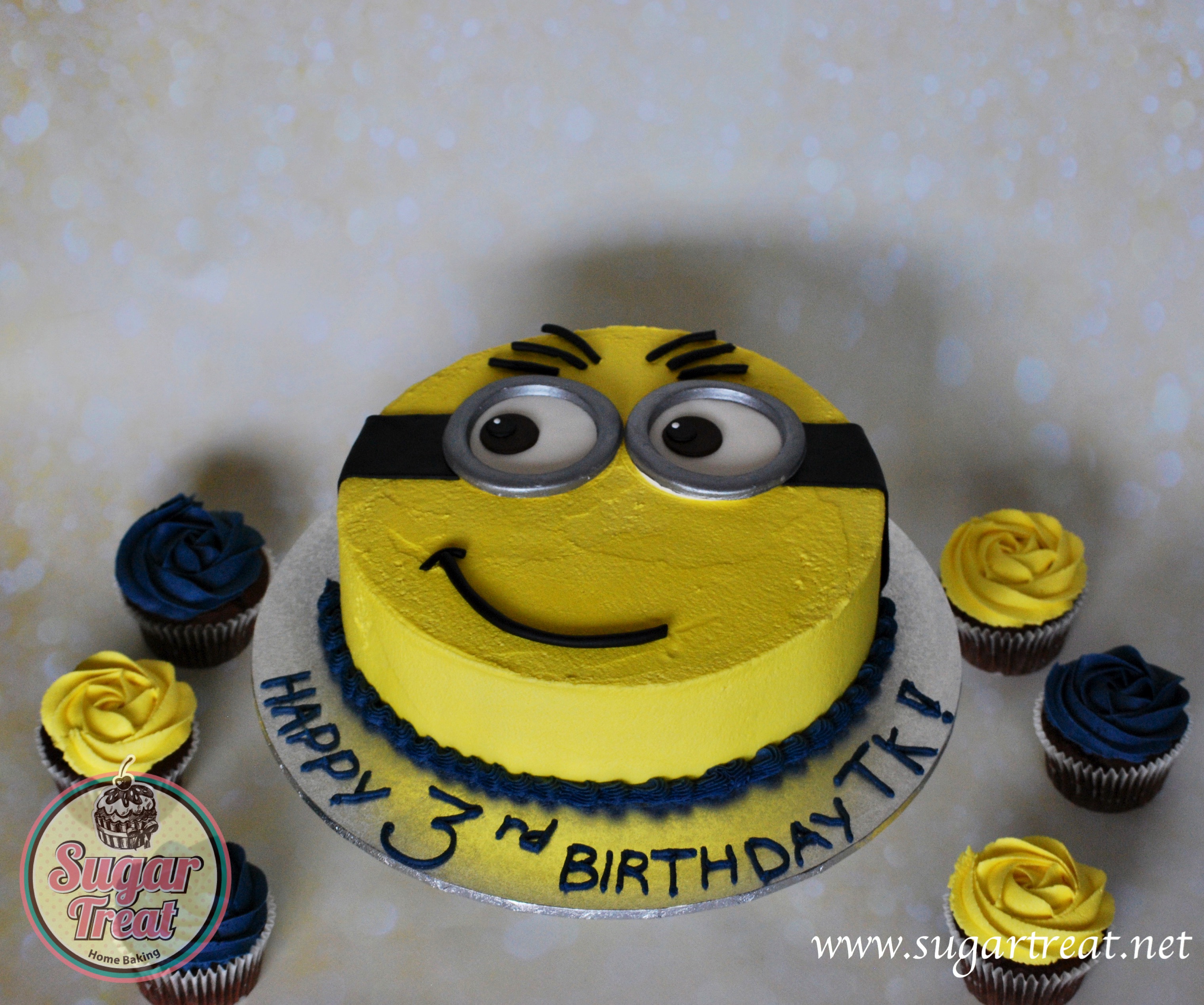 Detail Cake Gambar Minion Buttercream Nomer 11