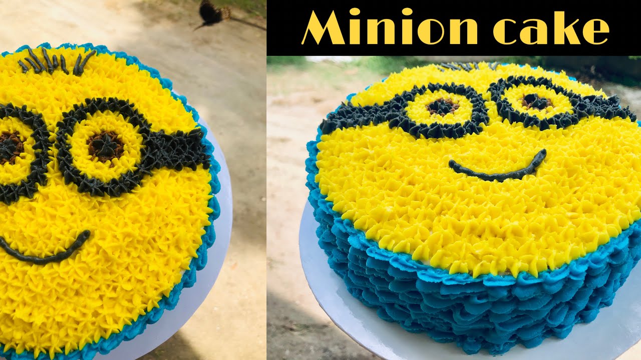 Detail Cake Gambar Minion Buttercream Nomer 31