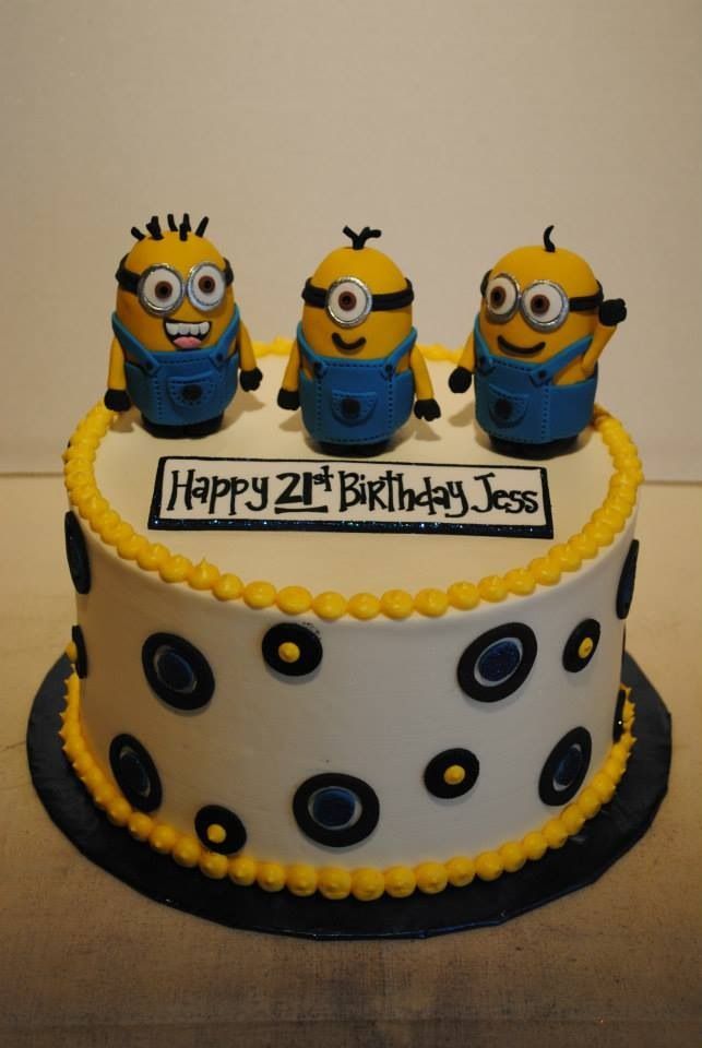 Detail Cake Gambar Minion Buttercream Nomer 33