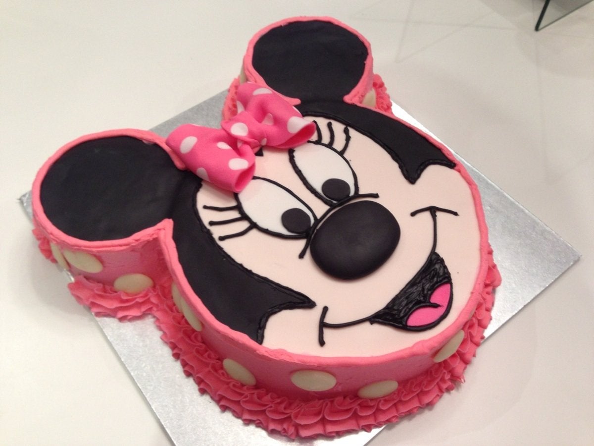 Detail Cake Gambar Minnie Mouse Buttercream Nomer 13