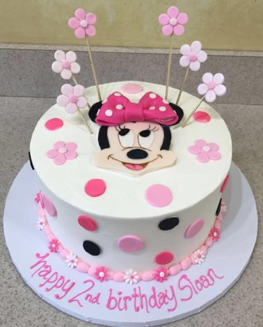 Detail Cake Gambar Minnie Mouse Buttercream Nomer 26