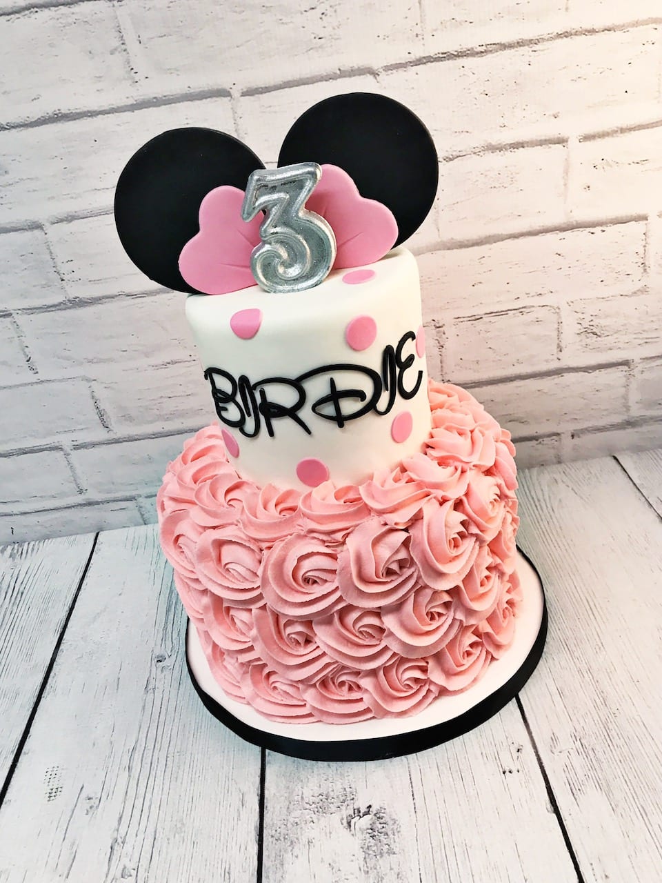 Detail Cake Gambar Minnie Mouse Buttercream Nomer 5