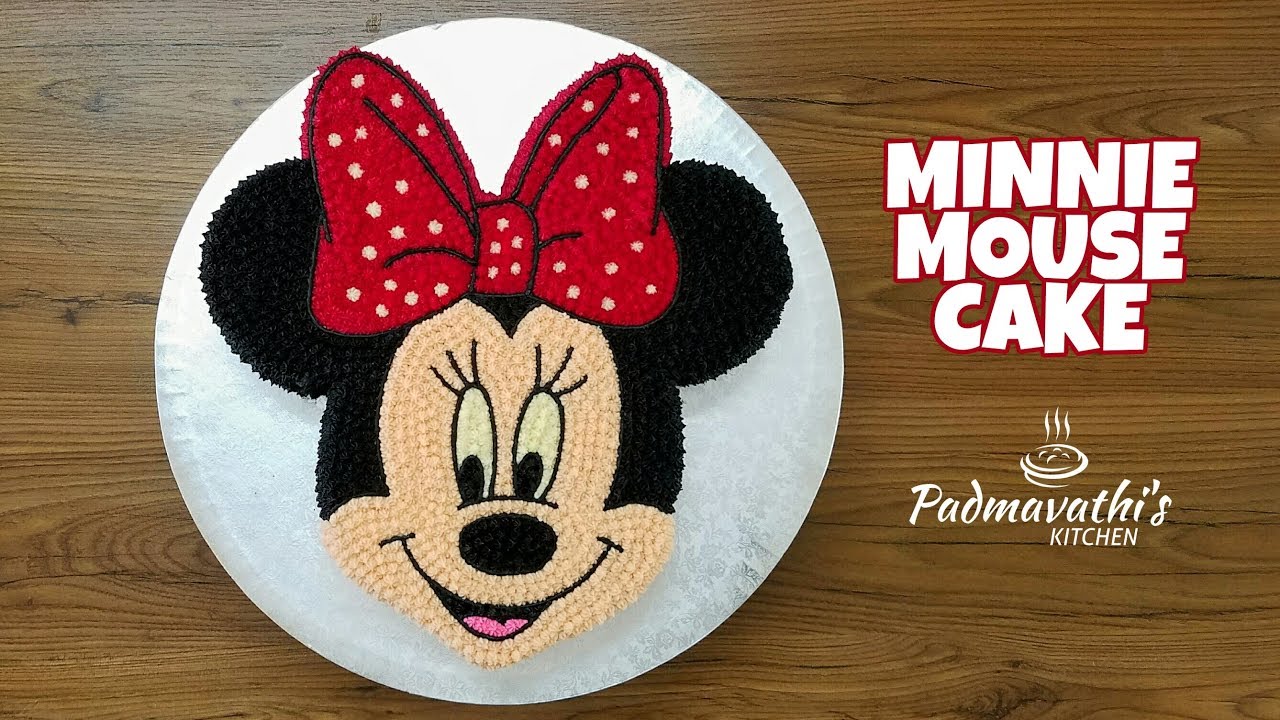 Detail Cake Gambar Minnie Mouse Buttercream Nomer 8