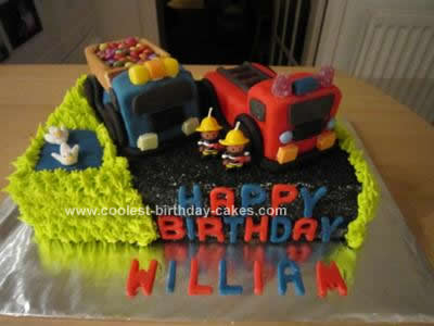 Detail Cake Gambar Mobil Buttercream Nomer 17