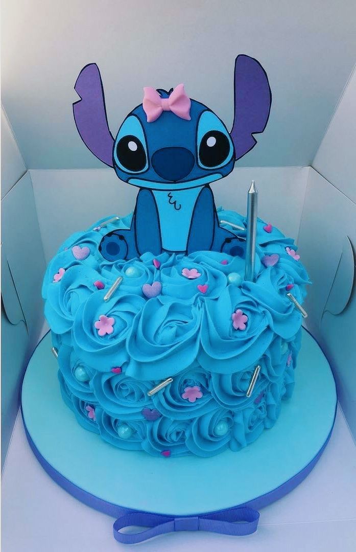 Detail Cake Gambar Stitch Nomer 26