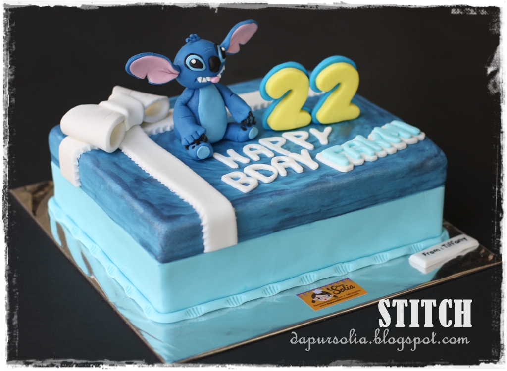 Detail Cake Gambar Stitch Nomer 28