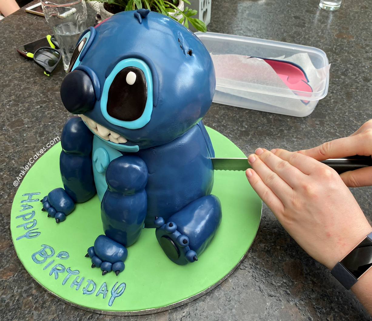 Detail Cake Gambar Stitch Nomer 30