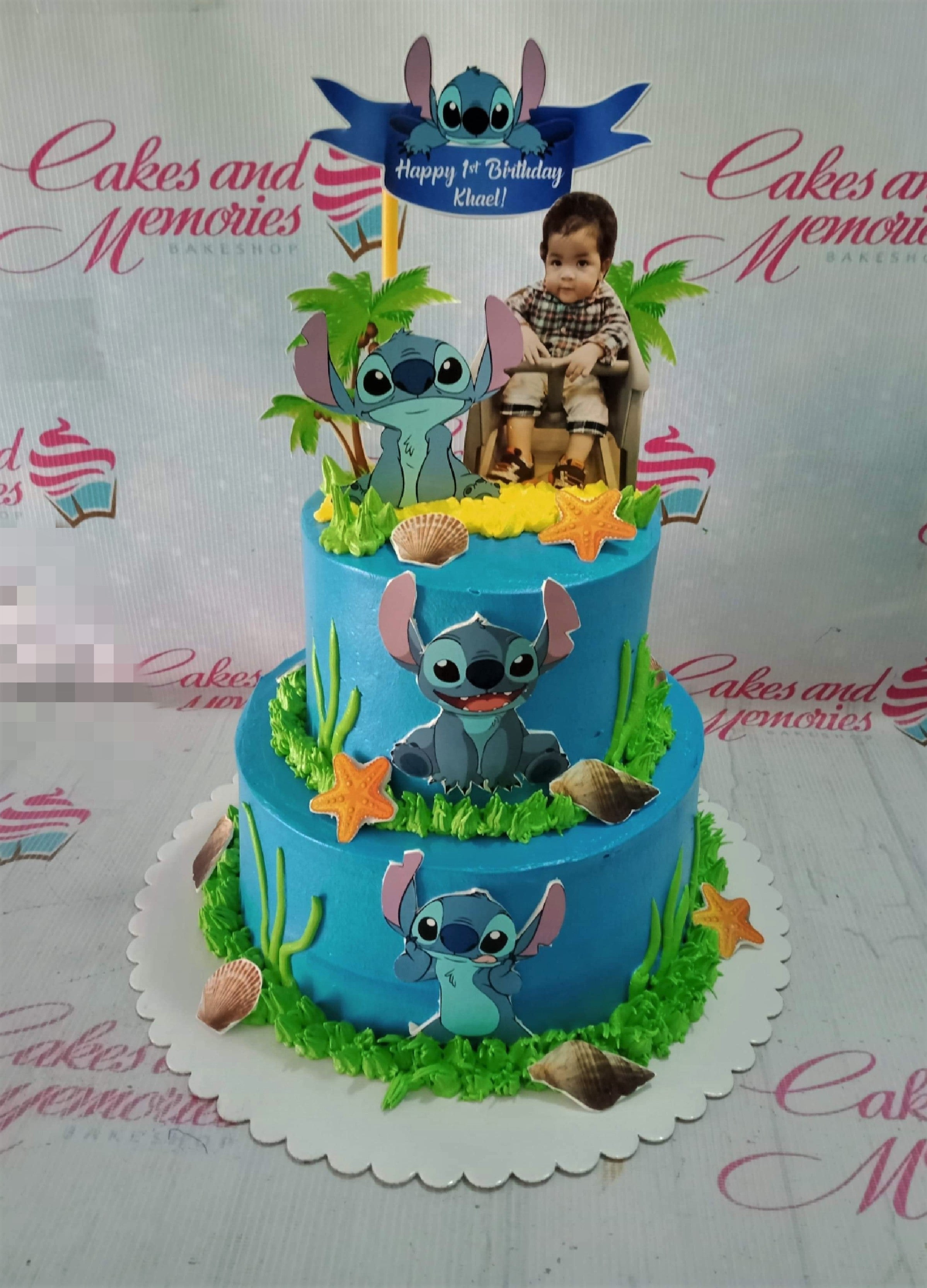 Detail Cake Gambar Stitch Nomer 43