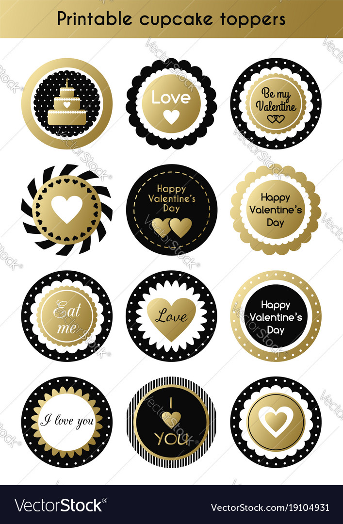 Detail Cake Topper Template Nomer 3