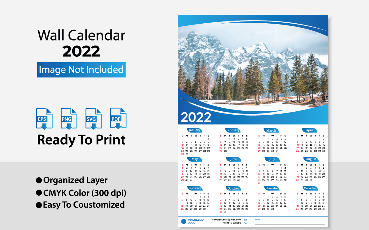 Detail Calendar Design Template Nomer 30