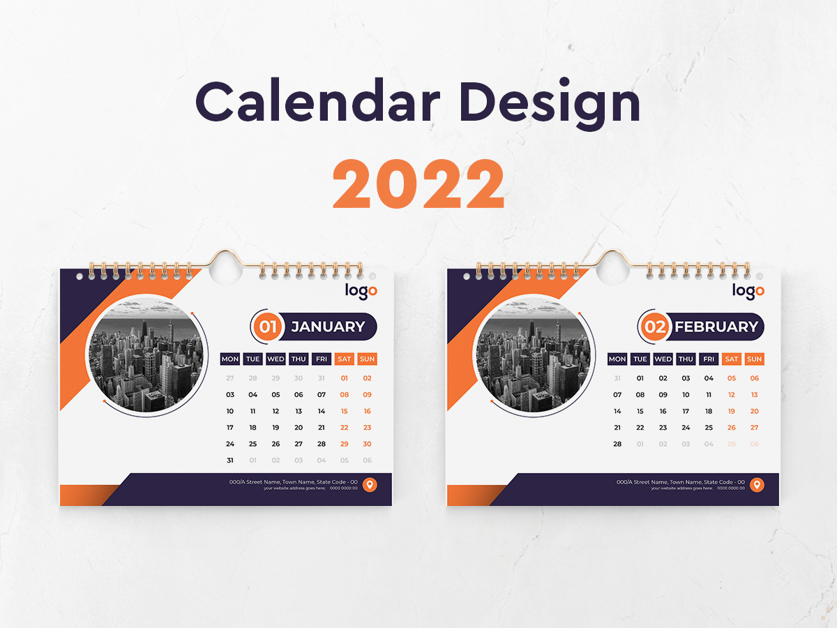 Detail Calendar Design Template Nomer 47