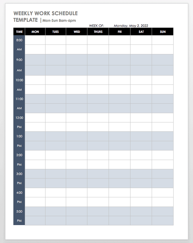 Detail Calendar Roster Template Nomer 19