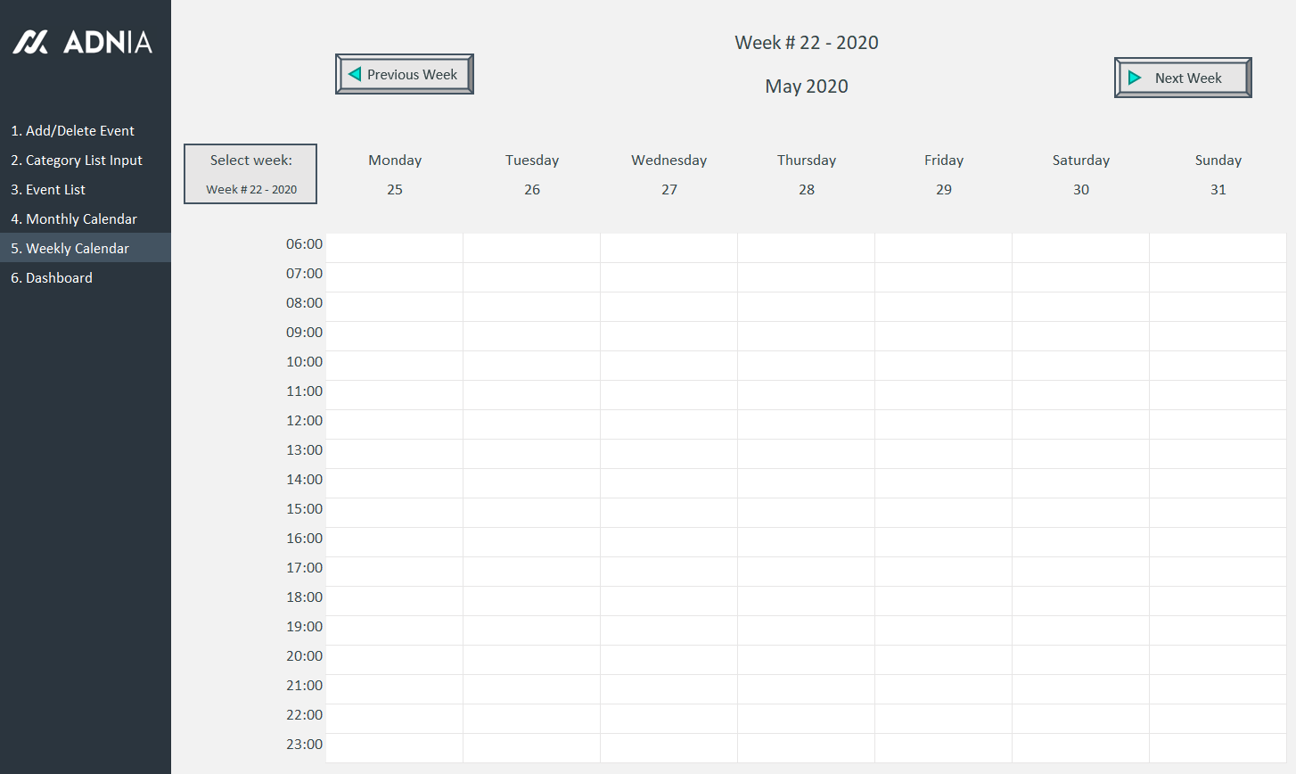 Detail Calendar Roster Template Nomer 37