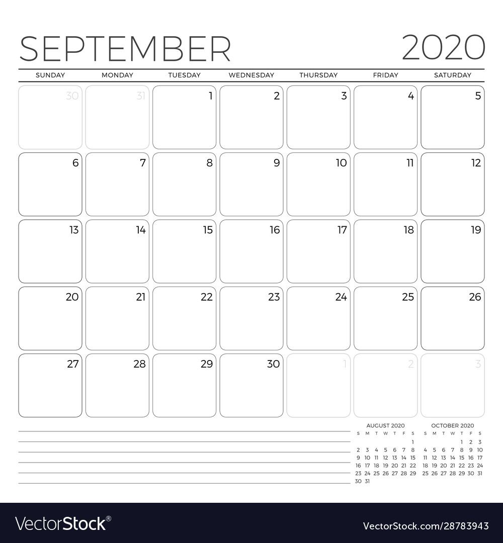 Detail Calendar Template 2020 Nomer 22