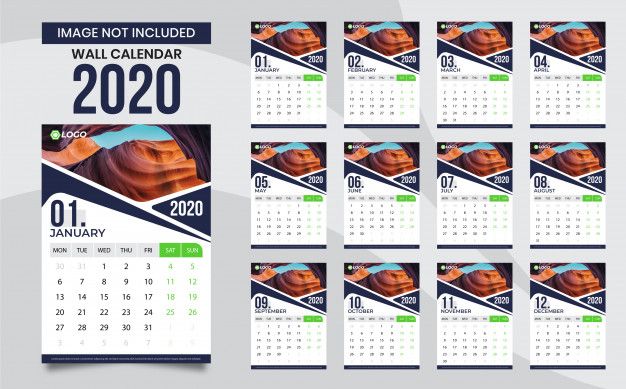 Detail Calendar Template Freepik Nomer 26