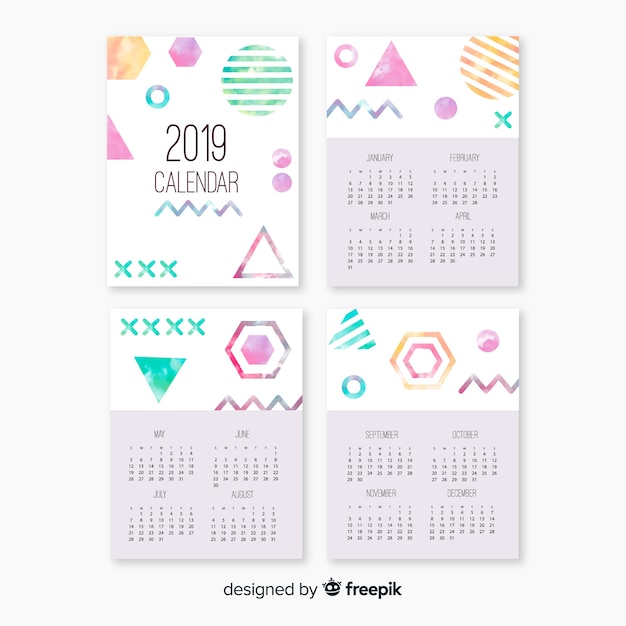 Detail Calendar Template Freepik Nomer 44