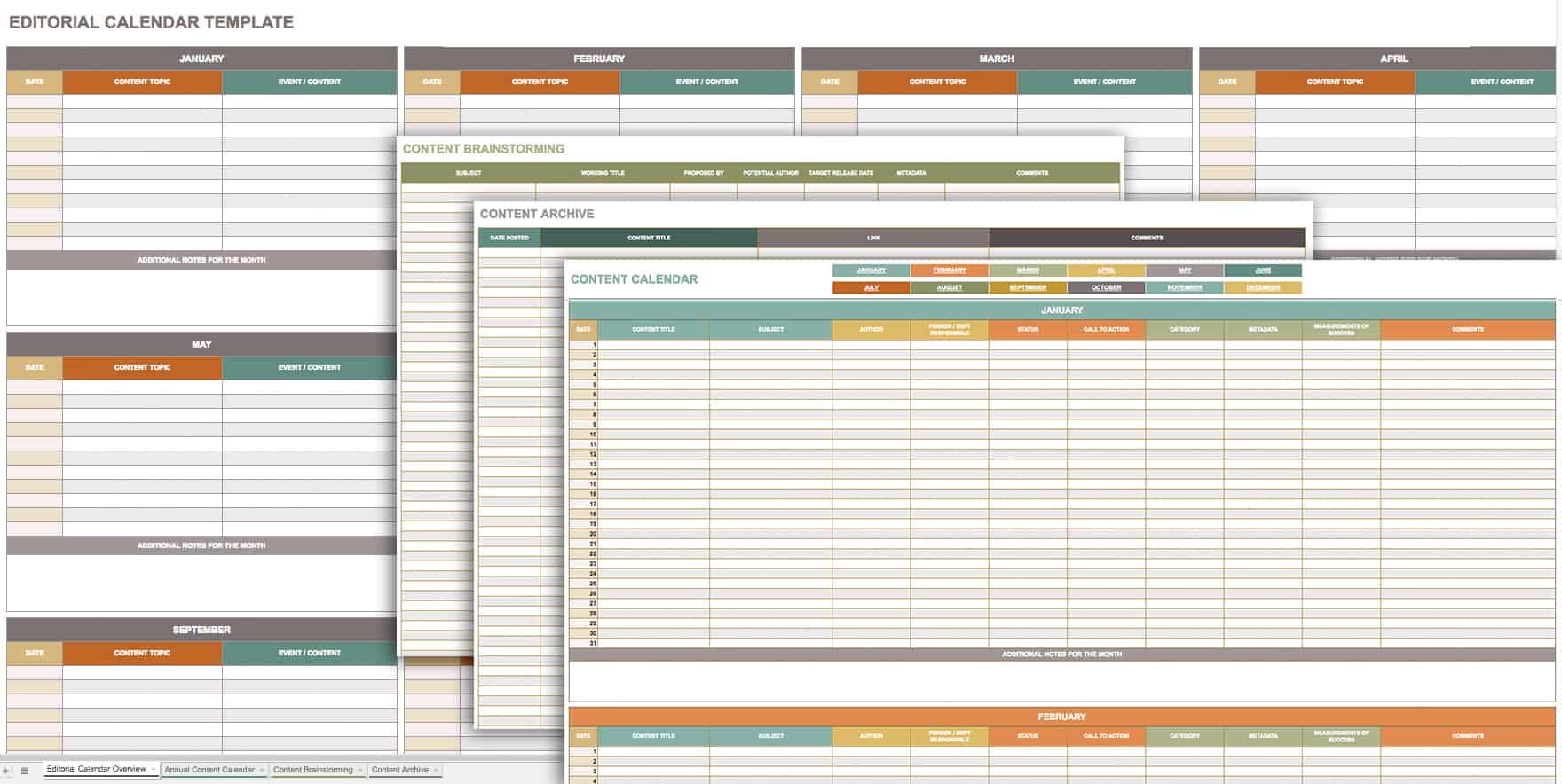 Detail Calendar Template Sheets Nomer 15