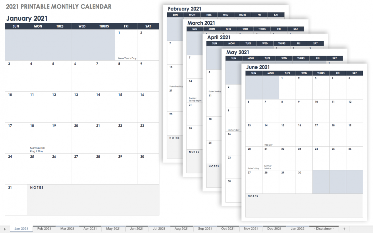 Detail Calendar Template Sheets Nomer 5