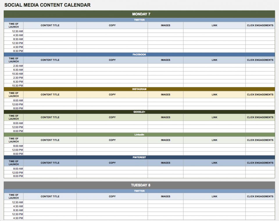 Detail Calendar Template Sheets Nomer 42