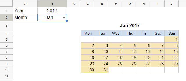 Detail Calendar Template Sheets Nomer 47