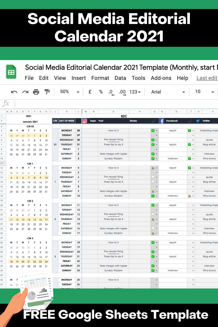 Detail Calendar Template Sheets Nomer 57