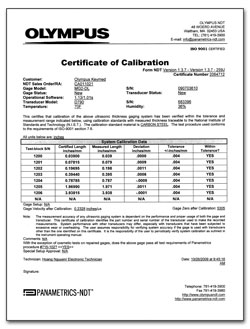 Detail Calibration Certificate Template Nomer 18