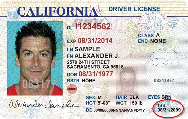 Detail California Driver License Template Psd Nomer 36