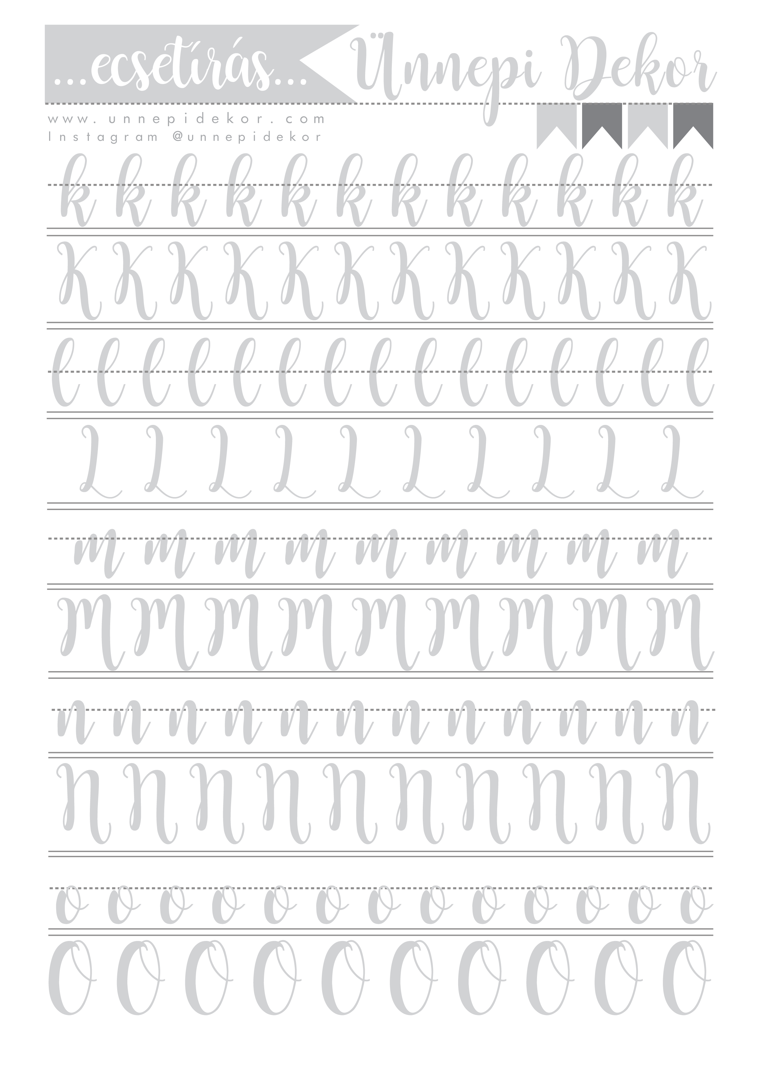 Detail Calligraphy Template Practice Nomer 24