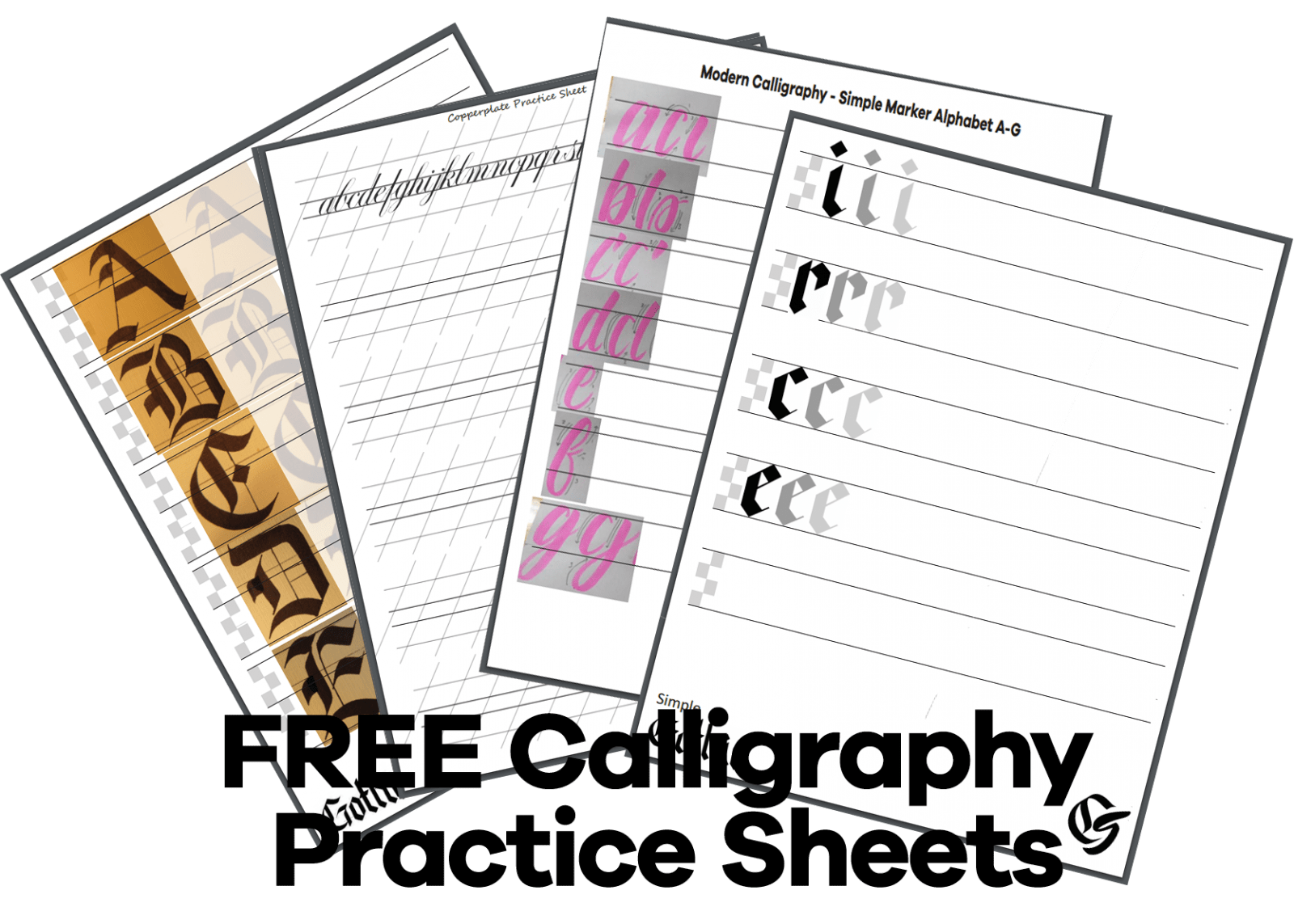 Detail Calligraphy Template Practice Nomer 29