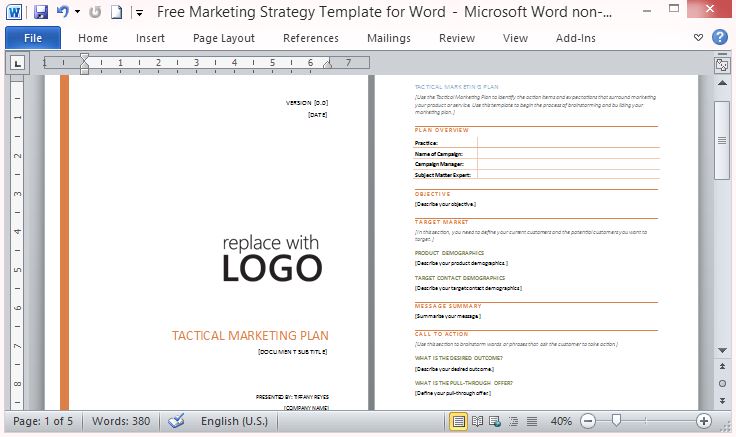 Detail Campaign Template Word Nomer 7