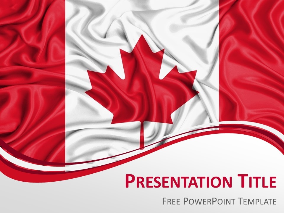 Detail Canada Powerpoint Template Nomer 2
