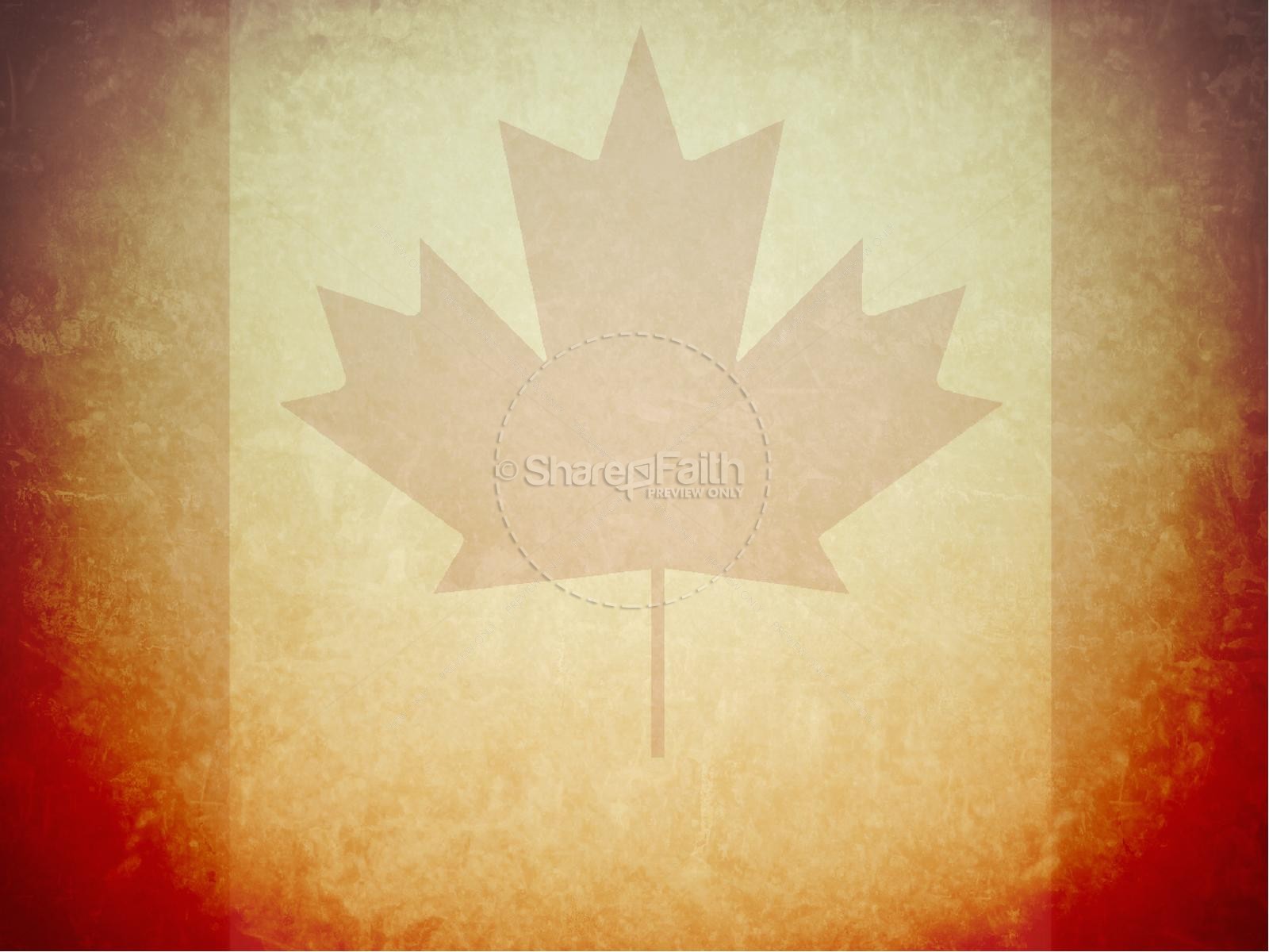 Detail Canada Powerpoint Template Nomer 32