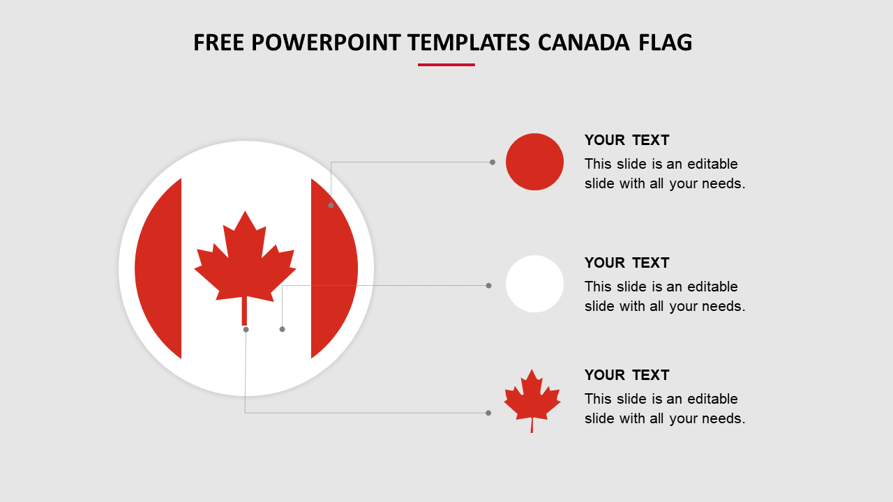 Detail Canada Powerpoint Template Nomer 5