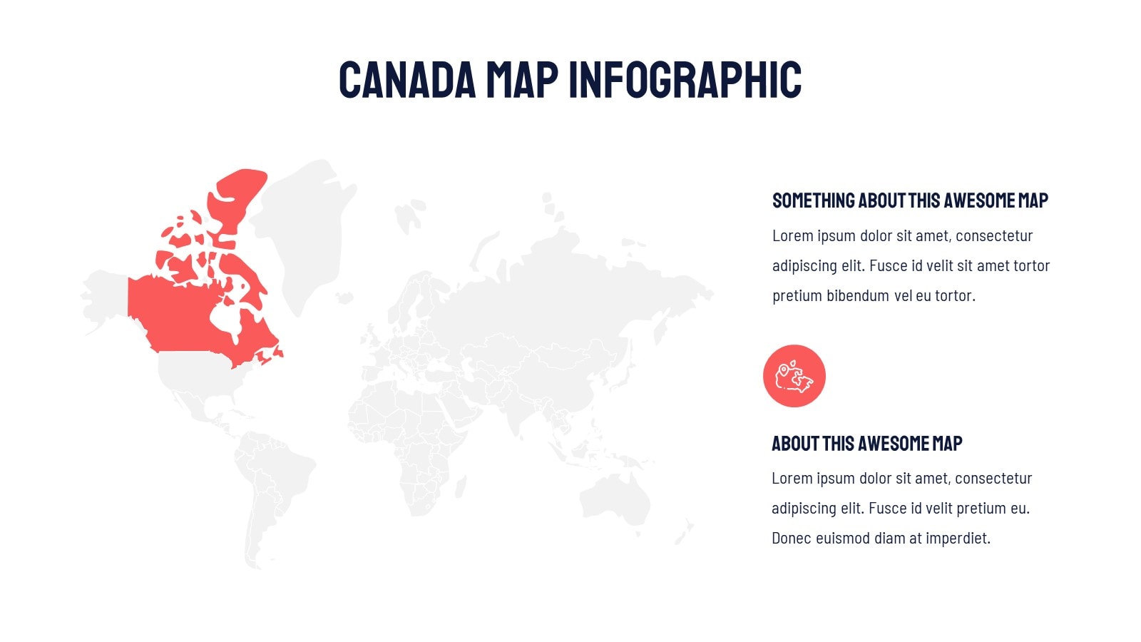 Detail Canada Powerpoint Template Nomer 42