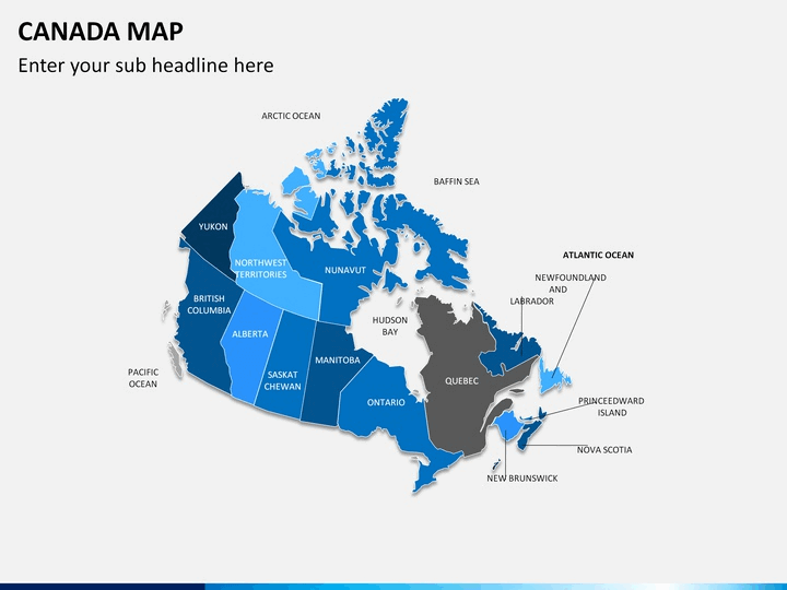 Detail Canada Powerpoint Template Nomer 43